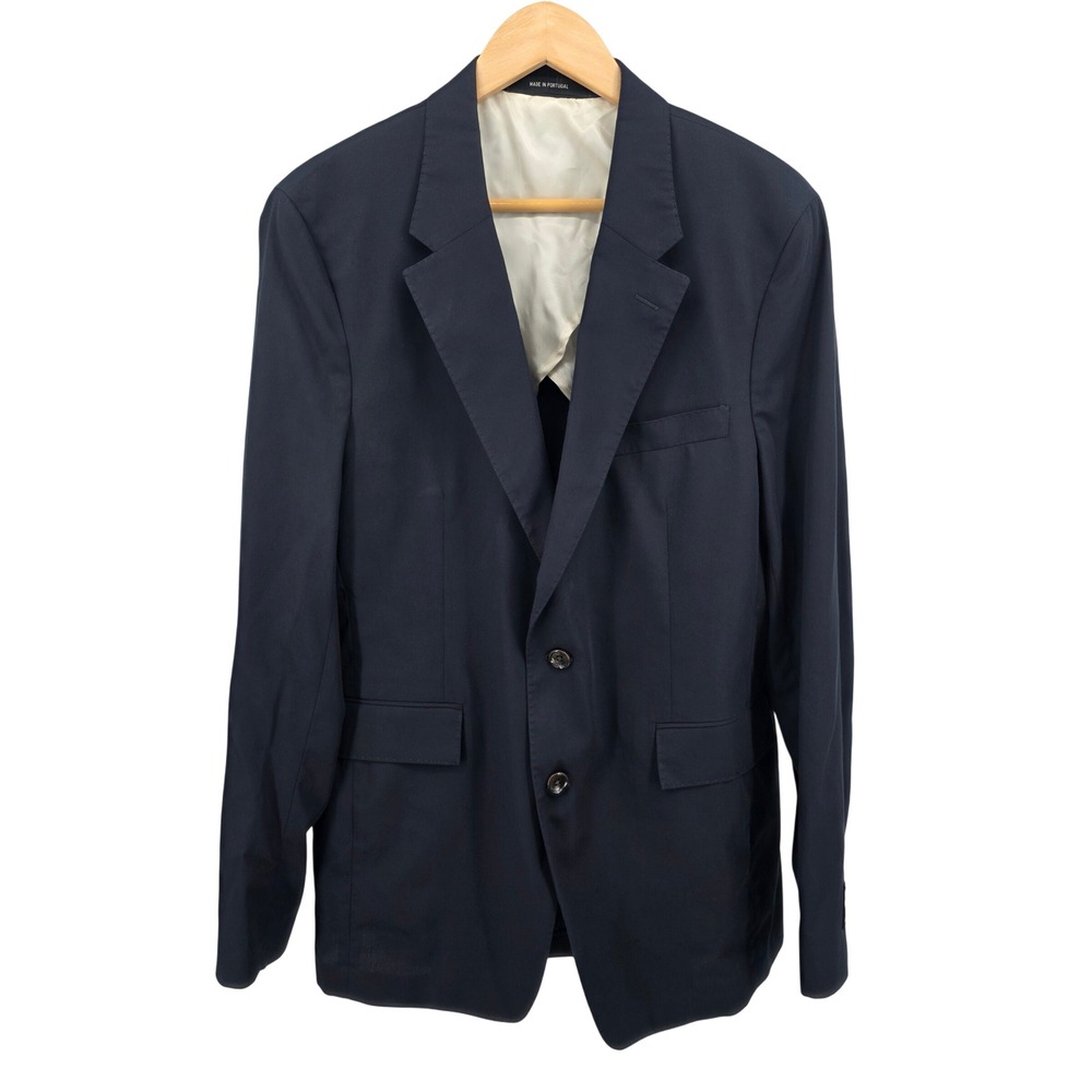 Todd‎ Snyder Navy Cotton Sutton Suit Jacket Mens 42R New $598 Made in Portugal